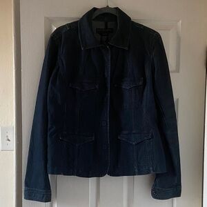Geoffrey Beene Denim Jacket Size 10
